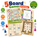 5 Board Games Combo (Age 5+)