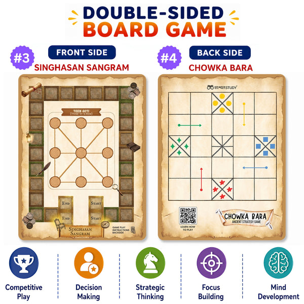 5 Board Games Combo (Age 5+)