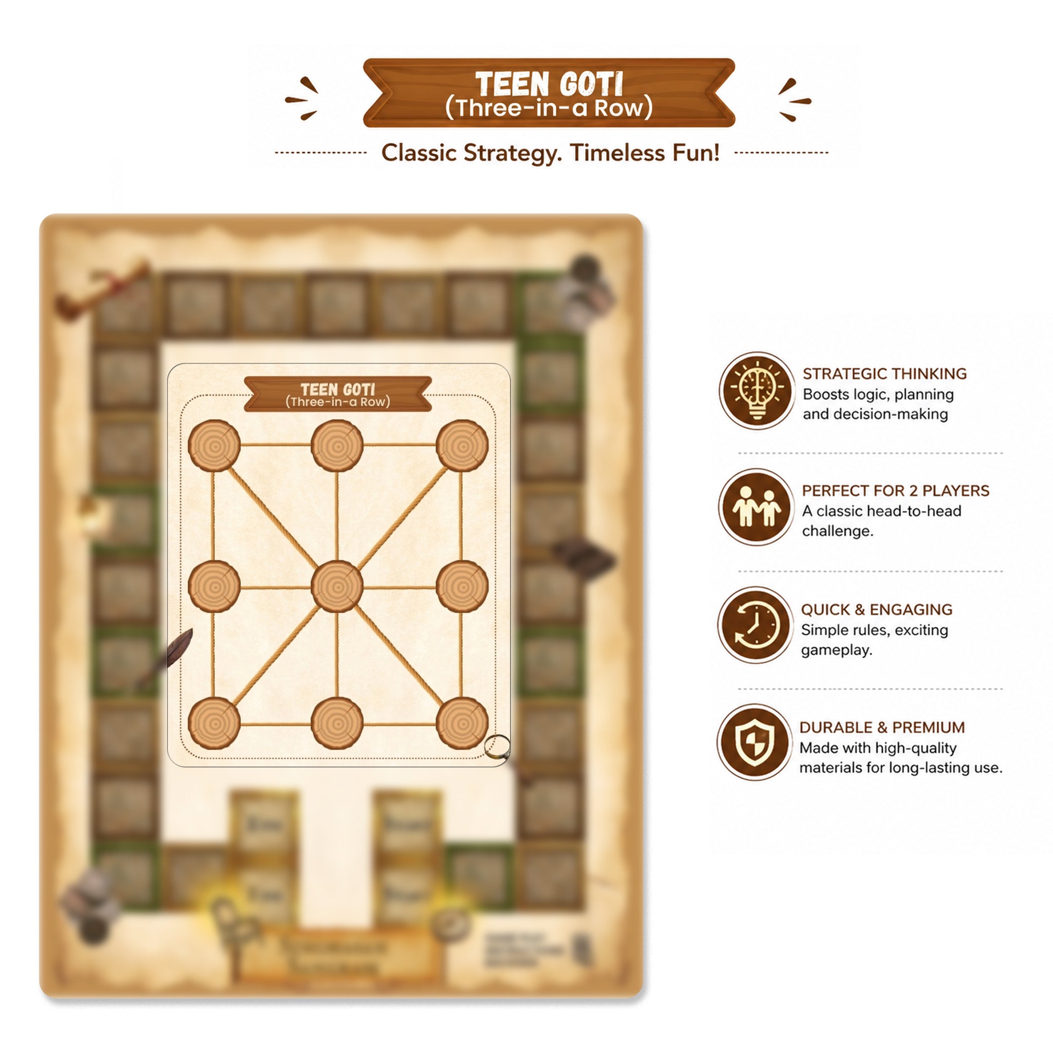 5 Board Games Combo (Age 5+)