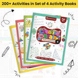 Creative Brain Puzzle & Activity Book – 4 Books Combo (Age 5+)