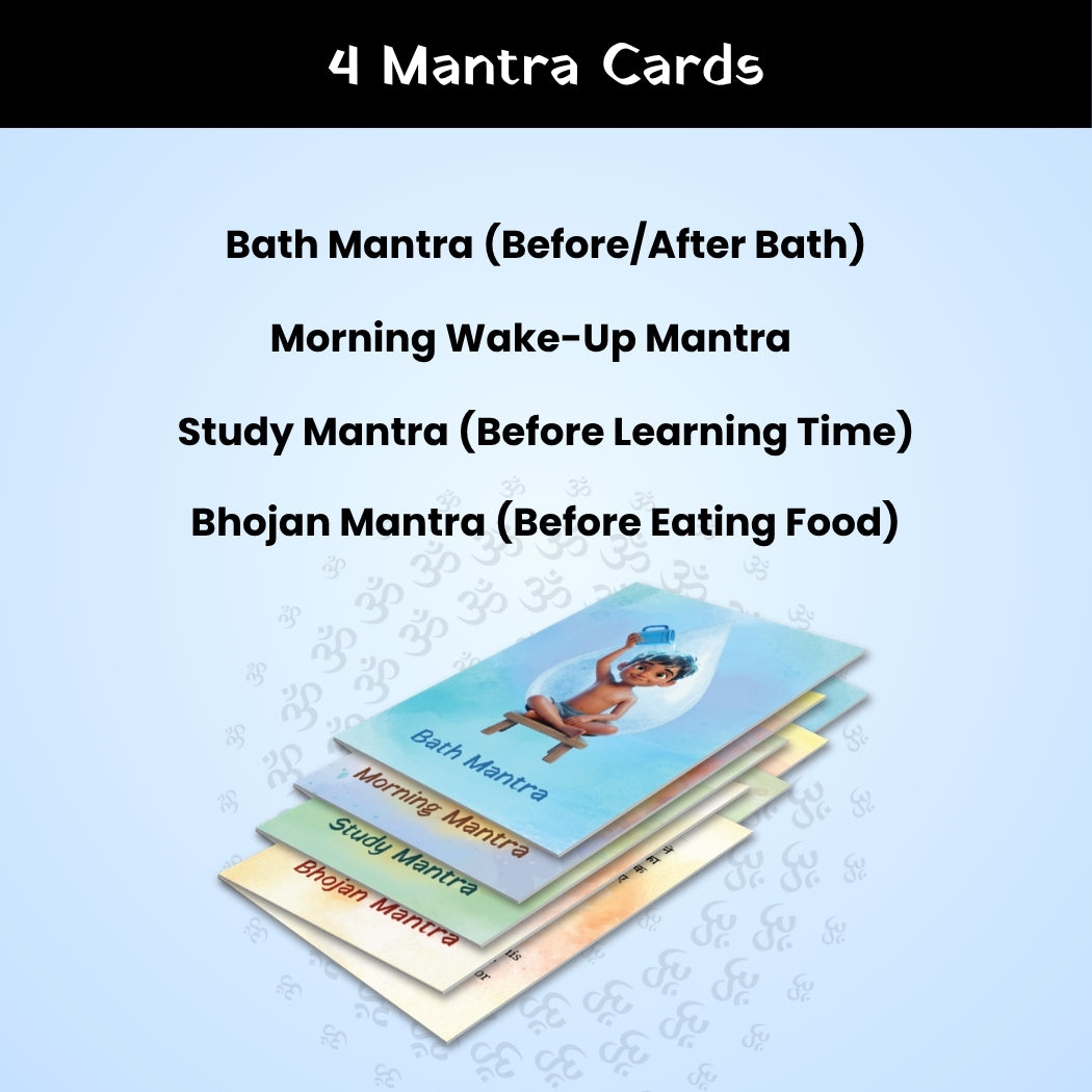 Sanskrit Mantra Habit Cards + Affirmation Cards COMBO