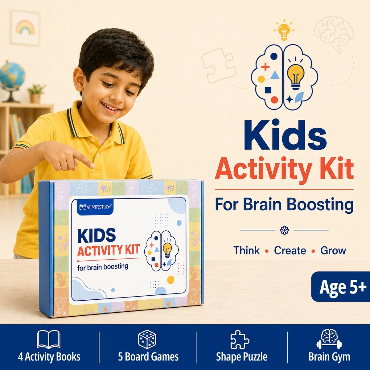 Brain Booster - Kids Activity Kit