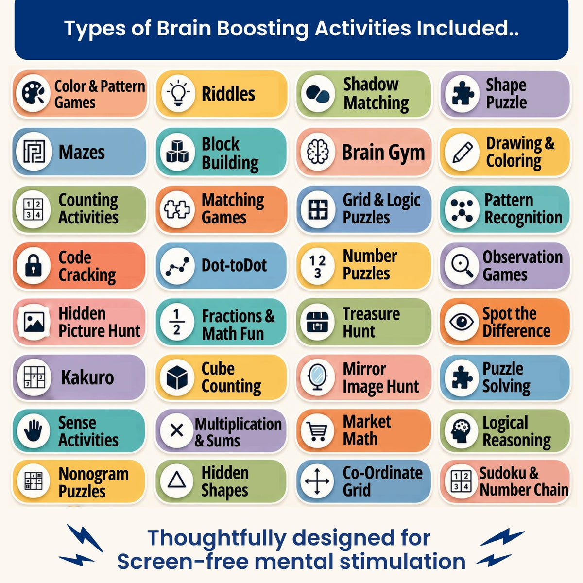 Brain Booster - Kids Activity Kit