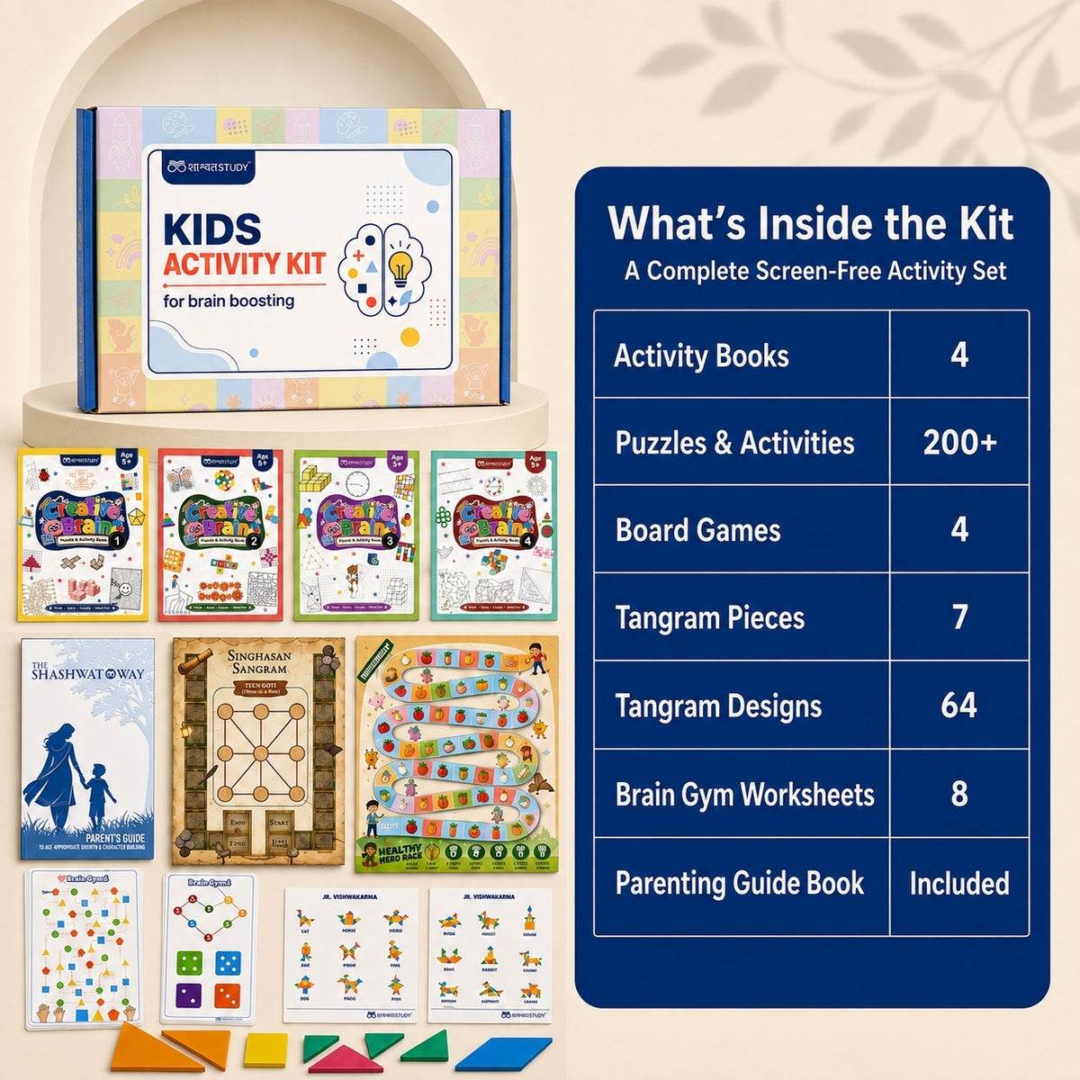 Brain Booster - Kids Activity Kit