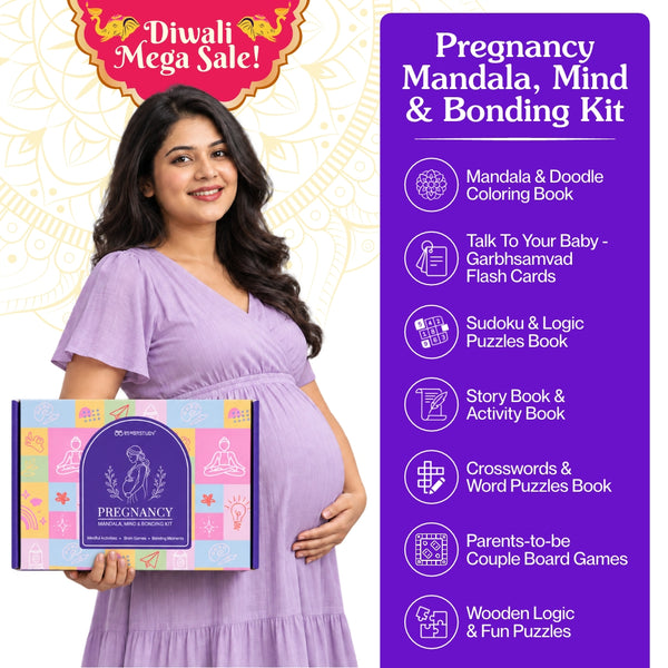 Pregnancy Mandala, Mind & Bonding Kit
