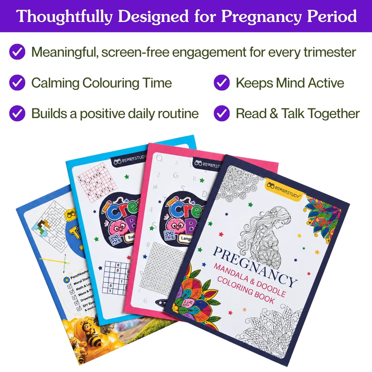 Pregnancy Mandala, Mind & Bonding Kit