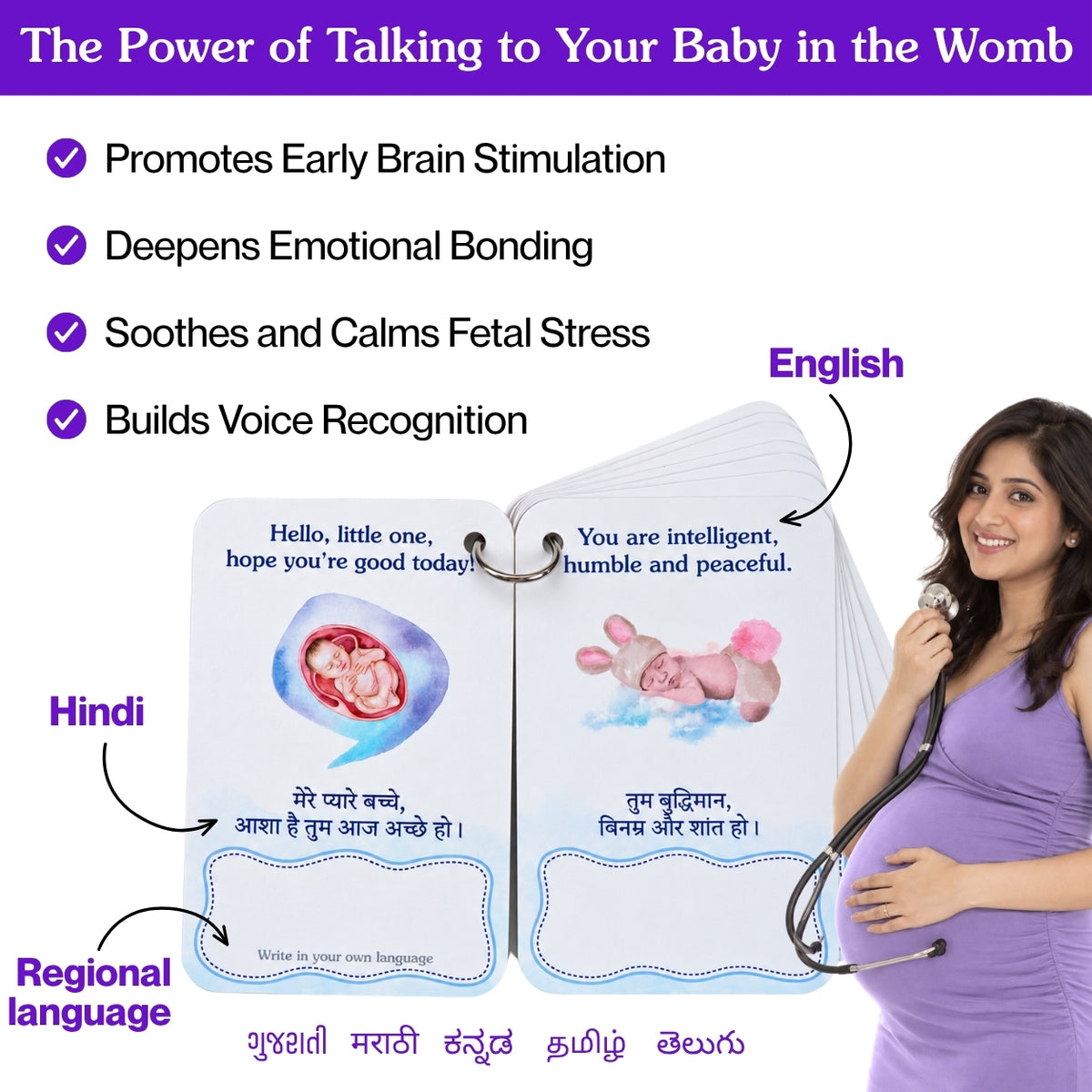 Pregnancy Mandala, Mind & Bonding Kit