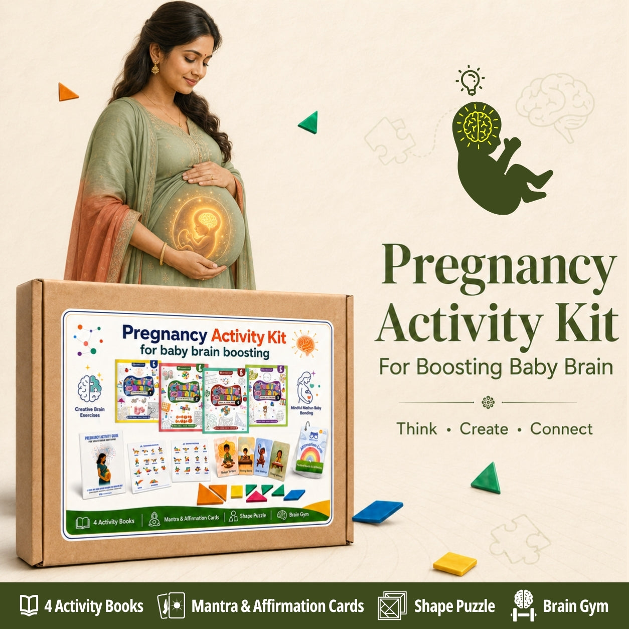 Pregnancy Activity Kit for Baby Brain Boosting