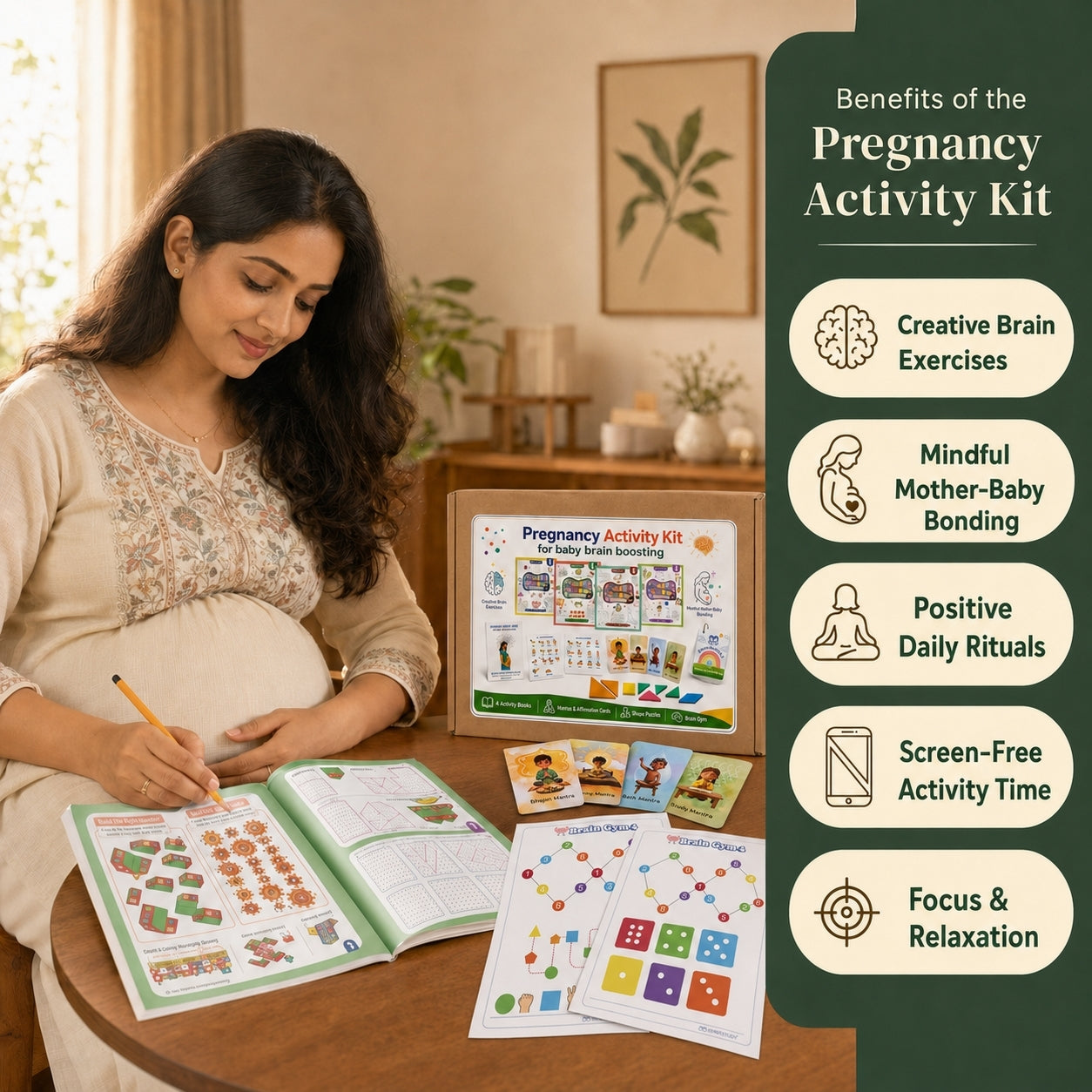 Pregnancy Activity Kit for Baby Brain Boosting