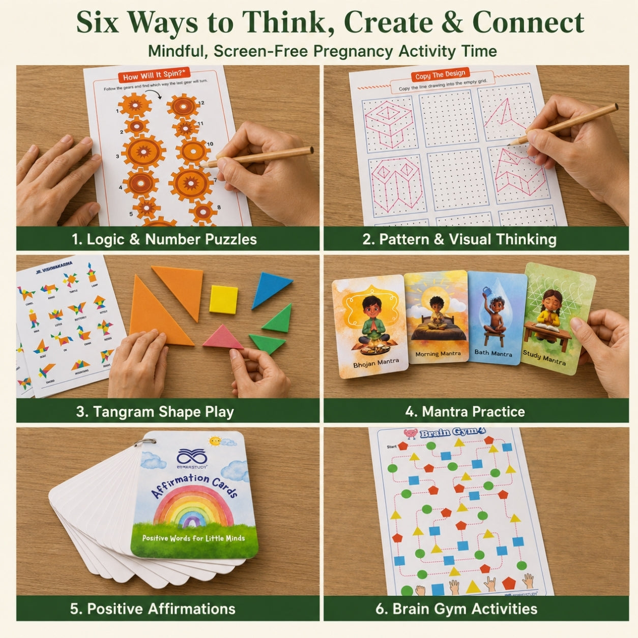 Pregnancy Activity Kit for Baby Brain Boosting