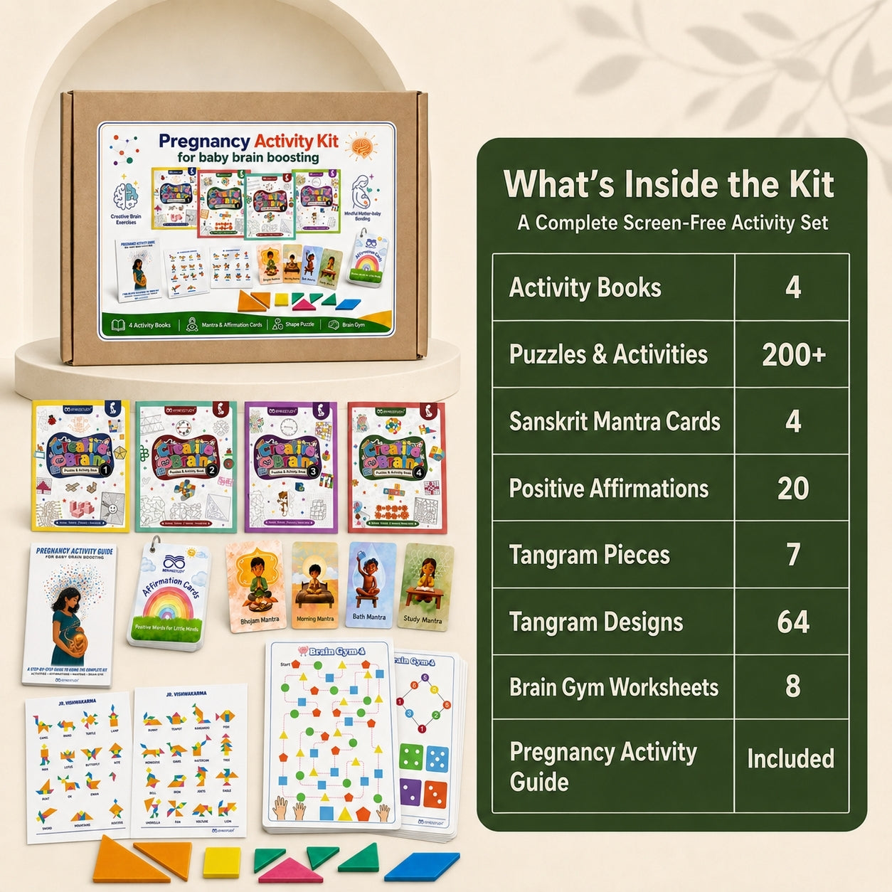 Pregnancy Activity Kit for Baby Brain Boosting